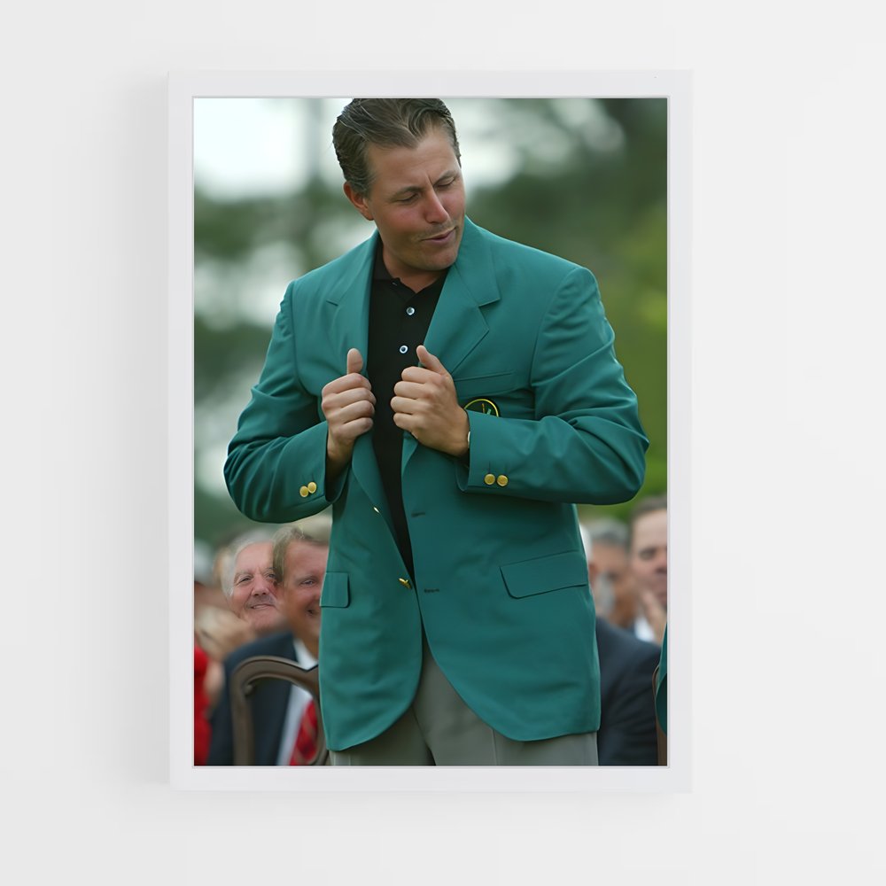 Poster Le Maître en Vert – affiche Golf (vue 3)